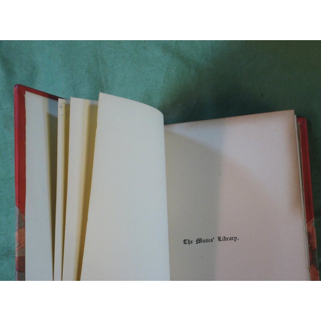 Book Fine Binding Satires & Pomes by Andrue Marvell 1892 London 2 Vol. Hardcover For Sale - Image 13 of 18