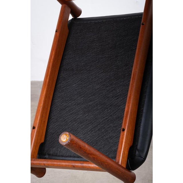 Teak Stool by Søren Hansen for Fritz Hansen, Denmark, 1950s For Sale - Image 9 of 10