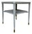 Villa Ad Home Modern Gray Cerused Oak Bertram SIde Table For Sale