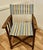 Edwardian Canvas Directors Chairs, 1950s, Set of 3 For Sale - Image 6 of 9