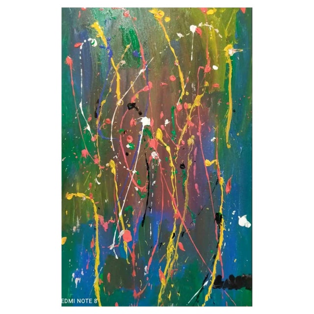 Laura Placa, Untitled, Original Acrylic on Canvas, 2021 For Sale