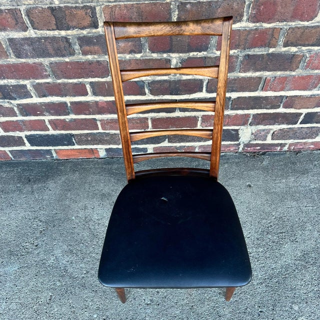 Mid-Century Modern Niels Koefoed “Lis” Danish Rosewood Dining Chair For Sale - Image 3 of 12