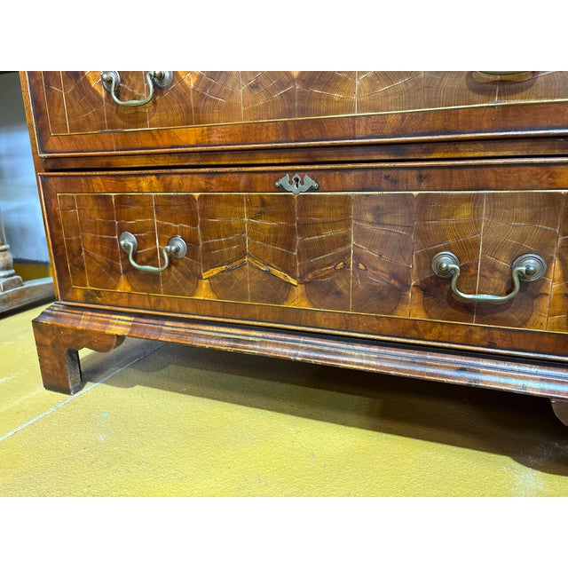 19th Century Georgian Chest of Drawers in End-Grain Wood Marquetry For Sale - Image 13 of 16
