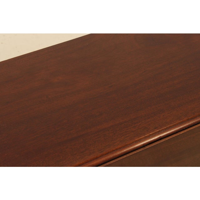 Biggs Thomas Jefferson Ball & Claw Mahogany Table For Sale - Image 11 of 13