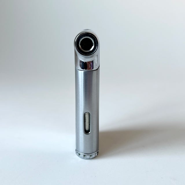 Silver Vintage Chrome Butane Lighter with Box from Colibri, 1970s For Sale - Image 8 of 18