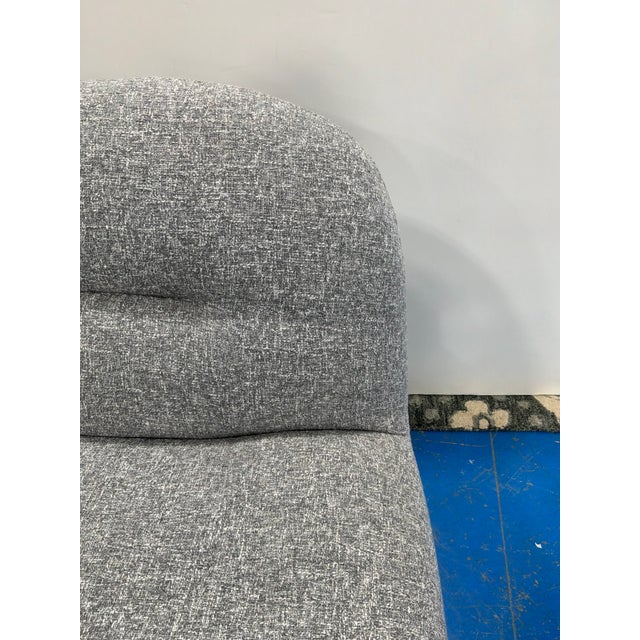 Modern Slipper Swivel Chair. For Sale In Atlanta - Image 6 of 7