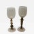 White Davide Fuin - Latticino Stemware by Fuin For Sale - Image 8 of 8