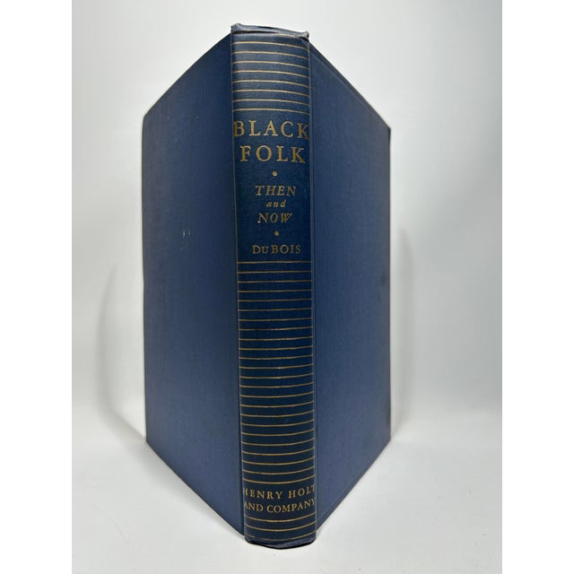 1930s Illustrated Quarto Book, W. E. Burghardt's Du Bois's Black Folk Then and Now - 2 Pieces For Sale - Image 4 of 14