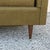 Green Vintage Mid Century Modern Greenish Brown Tufted 82" Sofa Couch W/ Walnut Legs For Sale - Image 8 of 18