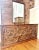 Vintage Bassett Furniture matching bedroom dresser set featuring an ornate Brutalist-inspired design with deeply molded...