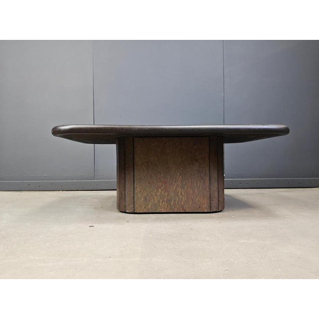 Black Coffee Table attributed to Paul Kingma, 1980s For Sale - Image 8 of 13