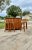 Wood Vintage Wood and Bamboo Tiki Dry Bar Set + Four Matching Swivel Bamboo Stools For Sale - Image 7 of 12