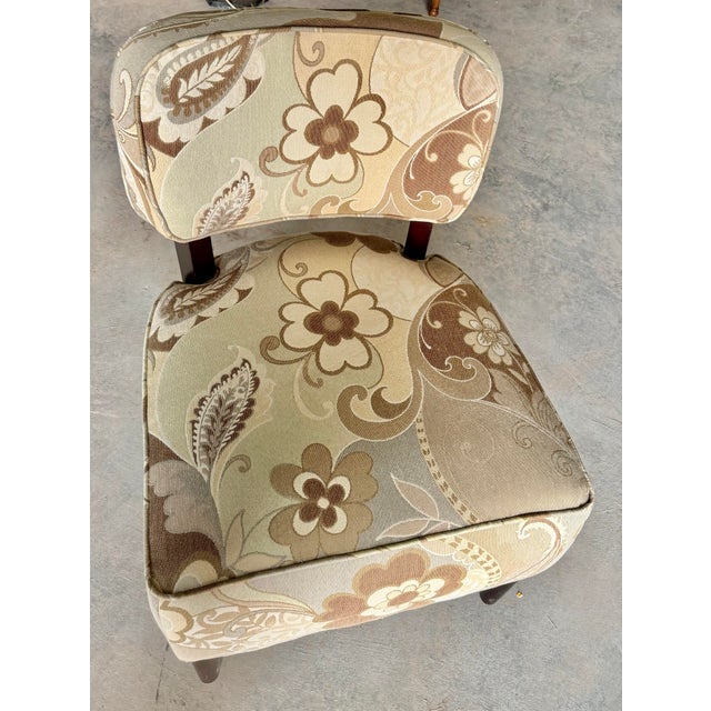 Wood Mid 20th Century Raymour and Flanigan “Lilly” Slipper Chair For Sale - Image 7 of 12