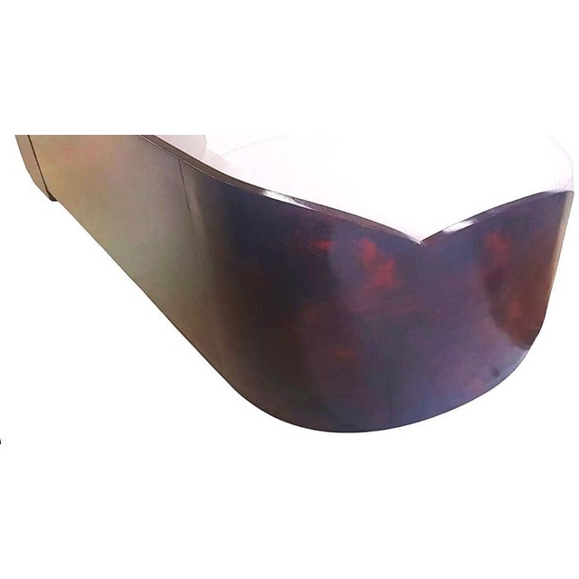 Art Deco Velvet Daybed For Sale - Image 6 of 11