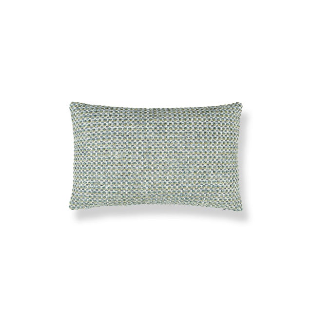 Contemporary The House Of Scalamandré Heatherton Lumbar Pillow In Creek For Sale - Image 3 of 3
