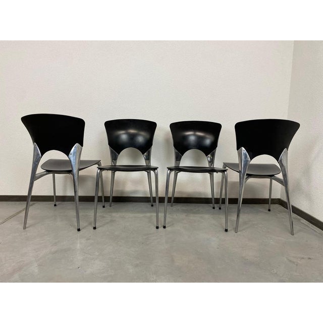 Silla Dining Chairs by Joseph Llusca for Driade, 1995, Set of 4 For Sale - Image 3 of 11
