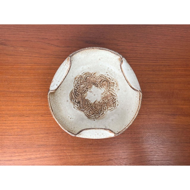 Mid-Century Modern Mid-Century Modern Danish Studio Pottery Bowl by Aksel Larsen for Axella, 1960s For Sale - Image 3 of 16