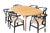 KP Møbler Dining Table in Oak with Extension Leaves by Kurt Østervig for KP Møbler, 1960s For Sale - Image 4 of 18