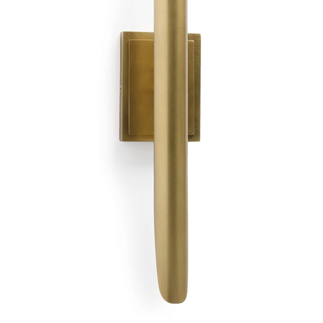 Regina Andrew Redford Sconce Natural Brass For Sale - Image 4 of 7