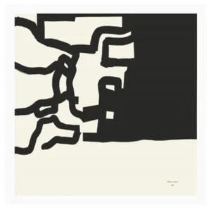 Eduardo Chillida, Abstract Composition, Photolithograph