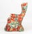 Textile Foliate Pattern Upholstered Wingback Armchair For Sale - Image 7 of 8