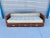 Mid-Century Modern 1960s Mid-Century Campaign Style Tiger Oak Daybed Sofa With Storage Drawers by Marge Carson For Sale - Image 3 of 13