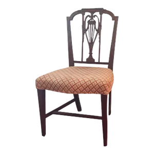 18th Century Philadelphia American Federal Carved Neoclassical Mahogany Side Chair