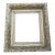 Incredibly Ornate Antique Gold Gilt Picture Frame With a Wide Surround of Daisies For Sale