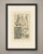 This is an original antique copper engraving, uncolored, a single page plate from the fourth volume of montfaucon's...