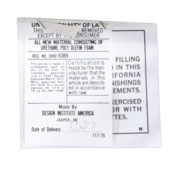 Voguish, chic Hollywood Regency, Post Modern window bench, in steel, with original upholstery. The bench is in excellent...