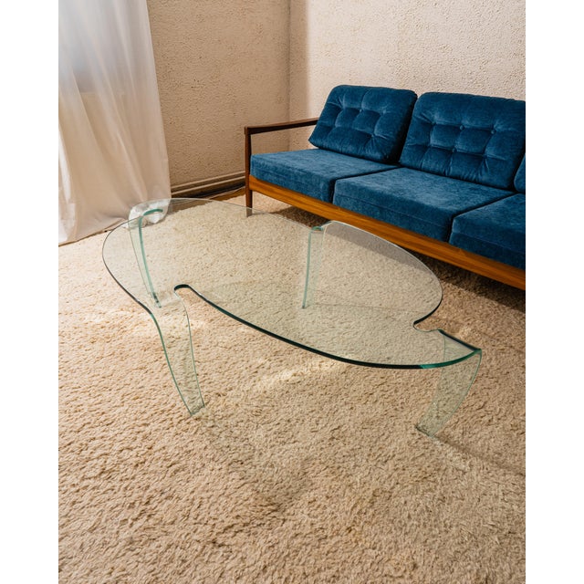 Glass Coffee Table by Hans Von Klier for Fiam, 1990s For Sale - Image 8 of 8