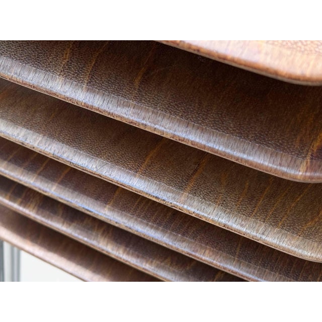 Vintage Chair with Tubular Steel Frame by Kilo und Pagholz-Schale for Lignarit, 1960s For Sale - Image 16 of 17