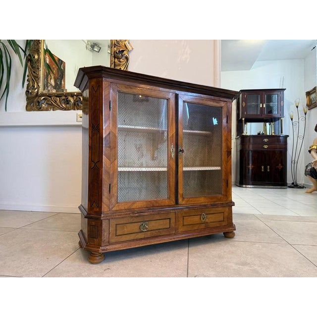 Baroque Top Section/Wall Shelf Dimensions: Height x Width x Depth 93 x 103 x 35 cm. For sale is an original Baroque top...