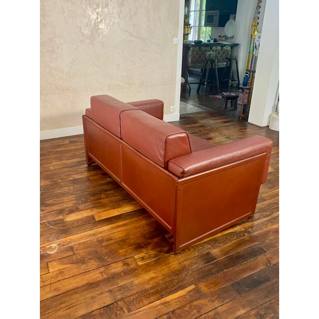 Korium KM 3/1 Two-Seater Sofa by Tito Agnoli for Matteo Grassi, Italy, 1980s For Sale - Image 10 of 18