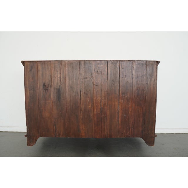 Rustic European Antique European Painted Country Cupboard For Sale - Image 3 of 18