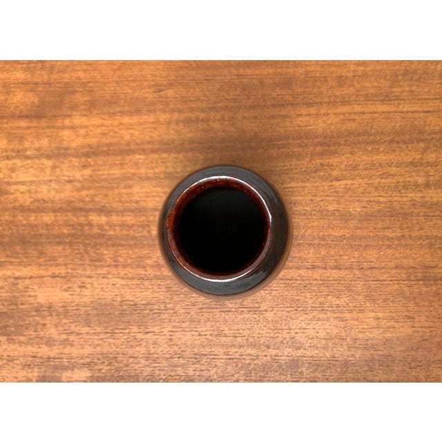 Mid-Century Minimalist Studio Pottery Vase by Elke & Elmar Kubicek, Germany, 1960s For Sale - Image 11 of 15