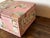 Late 19th Century Antique Pink Wooden Box For Sale - Image 5 of 10