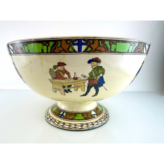 Royal Doulton Musketeers Seriesware Bowl, Early 20th Century For Sale - Image 13 of 18