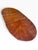 Vintage Mid-Century Modern Refinished Oval Extension Dining Table With Two Leaves For Sale - Image 4 of 10