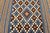 Vintage Mexican Saltillo Serape Kilim Rug, Flat-Woven Wool Blanket, Royal Blue, 2x4 For Sale - Image 9 of 14