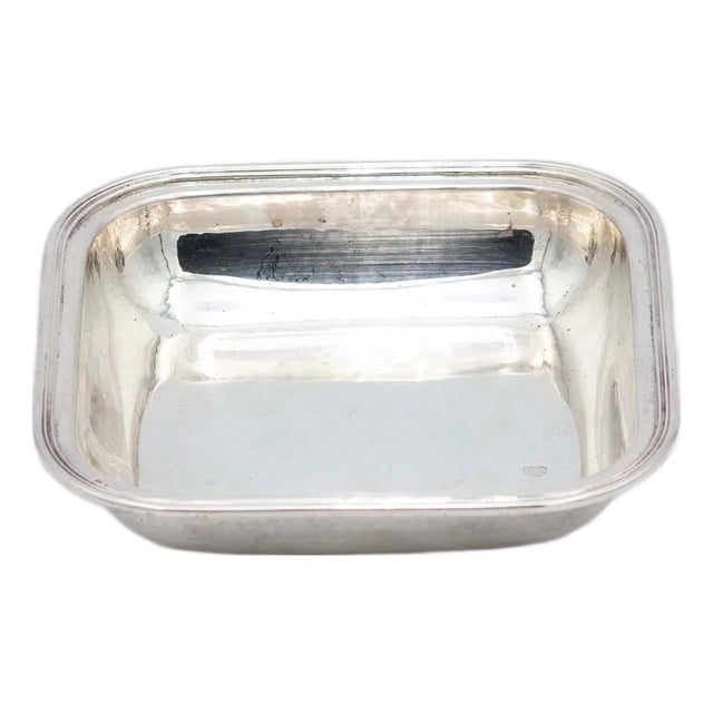 Silver Fruit Condiments Bowl For Sale