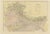 Antique Map of Northern India by Blackie & Son, 1860 For Sale