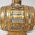 1900 - 1909 Antique Bohemian Glass and Gold Gilt Metal Barrell Decanter For Sale - Image 5 of 10