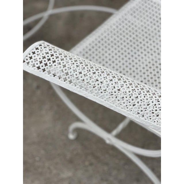 Wrought Iron Garden Set from Maison Jansen, 1960s, Set of 5 For Sale - Image 11 of 18