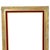 Vintage Baroque Style Gilt Frame in Red Velvet For Sale - Image 4 of 18