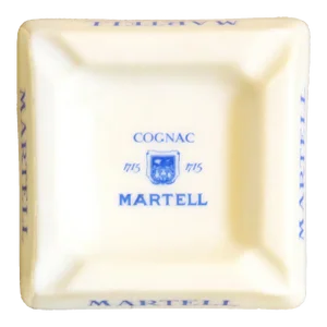 1920s French Art Deco Cognac Bistro Ashtray