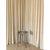 Silver El 01 Stool in Metal-Plated Hand-Woven Wicker by Caspal For Sale - Image 8 of 9