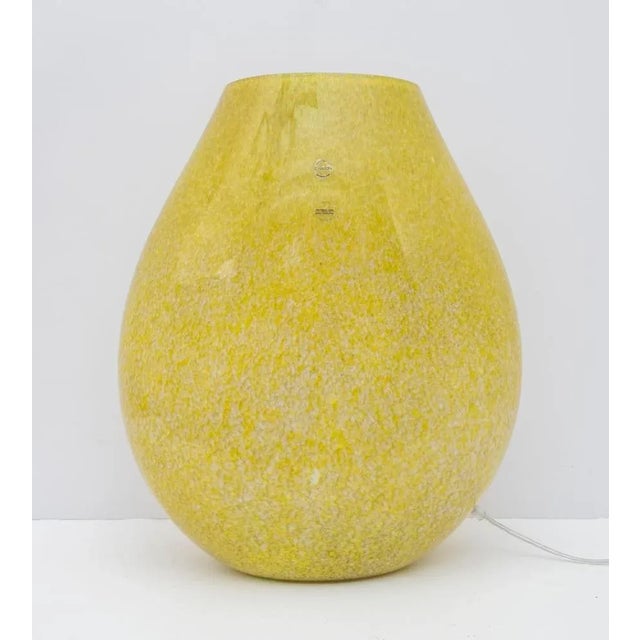 Italian Modern Murano Glass Pulegoso Table Lamp by Carlo Nason, 1990s For Sale - Image 4 of 9