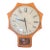 Vintage United Clock Corp Octagon Electric Wall Clock For Sale