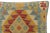 2000 - 2009 Shabby Chic Turkish Stanley Hand Woven Kilim Pillow For Sale - Image 5 of 8